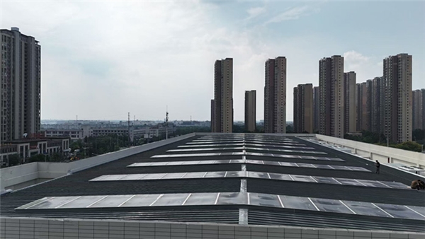 安徽亳州学院体育馆屋面采光带老改新项目